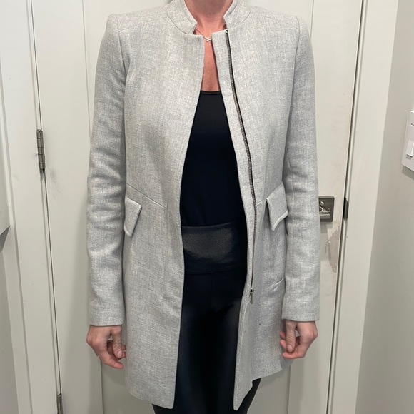 Grey trench coat from Zara, size S - Picture 1 of 5